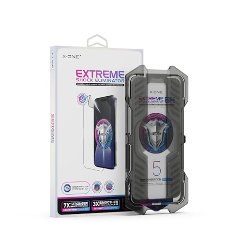 X-ONE ���Ȃ��\�t�g�n�C�u���b�h�|���}�[�X�N���[���v���e�N�^�[ For iPhone 17/17 Pro [6.3�C���`]�p - �}�b�g�Q�[�~���O�A�t���X�g�\�ʂƊ��G�A7�{�̏Ռ��ی�A�E���g��HD�A8H���h�~�A2.5D�t���J�o�[ (For iPhon