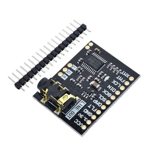 for RastpbeRpy Pi PHAT Sound Card I2S Interface PCM5102 DAC Module 24-bit Audio Board with Stereo Beyond ES9023 PCM1794 New 2025 for Arrival High for Quality