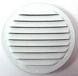 Maurice Franklin Louver #RLW-100 4' 4PK 4' White Mini Louver