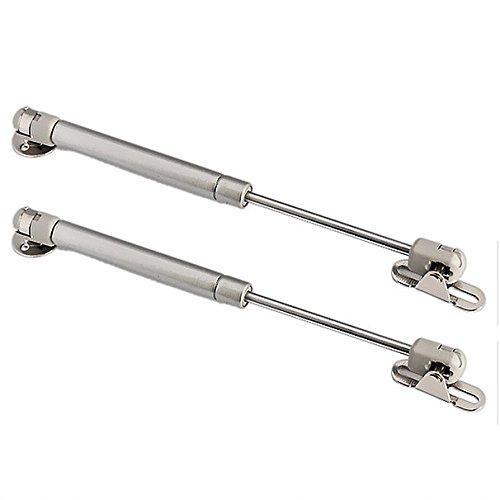 GIOR FITTINGS 150 N HYDRAULICS GAS SPRING/PUMP STAY STRUT PNEUMATIC LIFT SUPPORT CABINET HINGES-15 KGS CAPACITY (PACK OF 2 PCS)