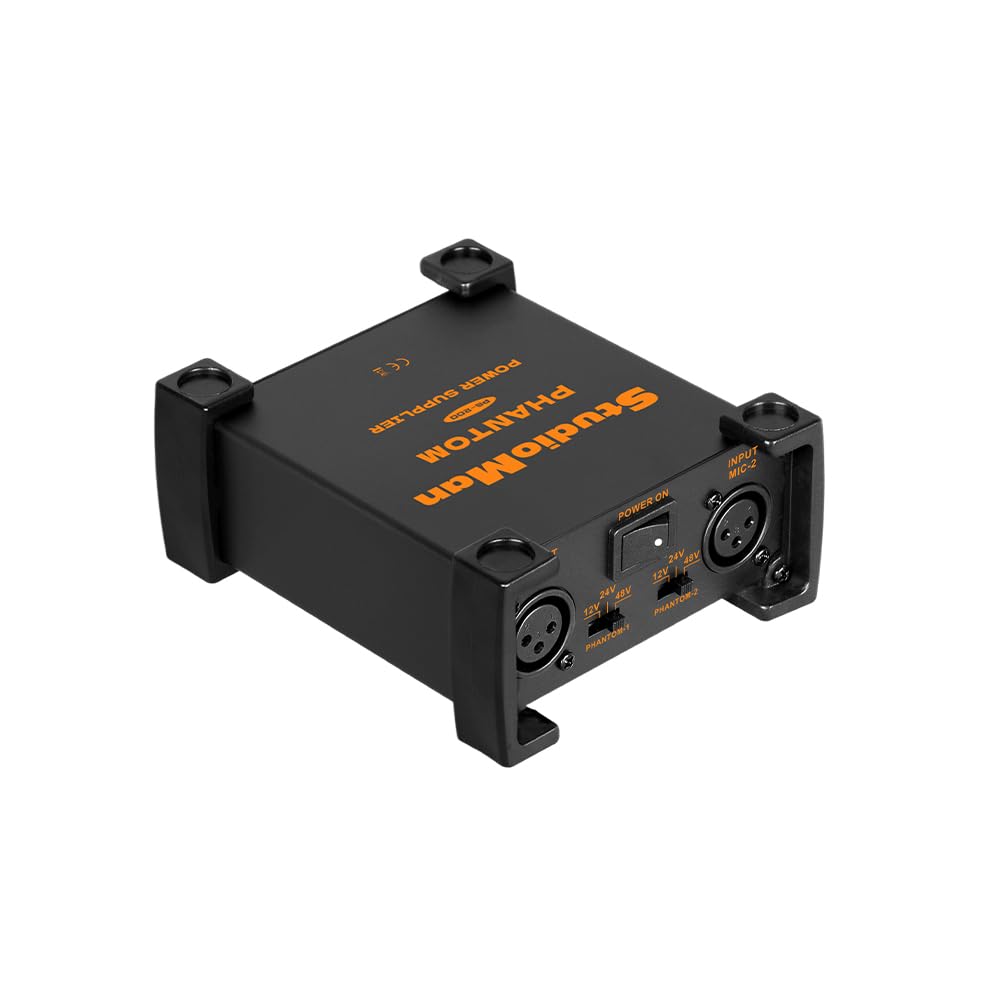 Amazon.com: StudioMan PS200 Professional 2-Channel Phantom Power