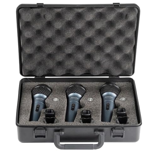 Amazon | Superlux ダイナミックボーカルマイクロホン 3本組セット