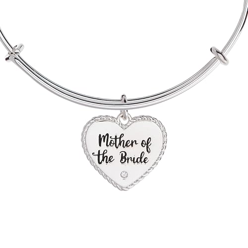 Image of Alex and Ani Mother of the Bride Heart Bangle