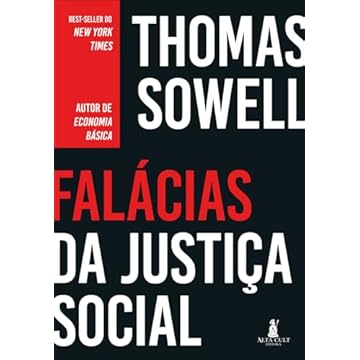 Capa do livro Falácias da Justiça Social
