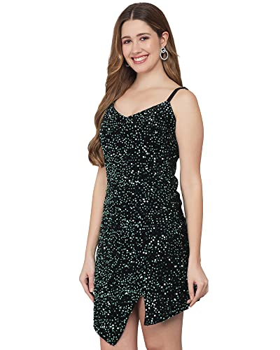 Image of ADDYVERO Women Bodycon Sequined Dress