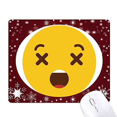 Tapis de souris mignon smiley jaune pour réchauffer votre bureau cet hiver