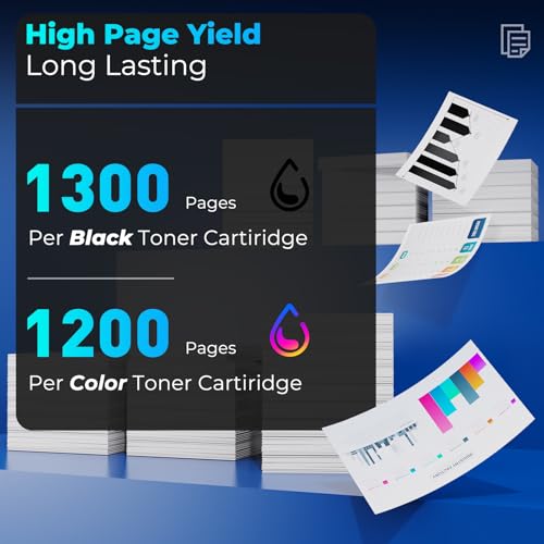 218A Toner Cartridges 3301sdw 3301fdw 3201dw Toner Replacement for HP 218A 218X Toner Cartridge 4 Pack HP218A HP218X With Chip Work for Color Laser Jet Pro 3201dw MFP 3301fdw 3301sdw 3301cdw 3301 3201 by haikyuu - Used condition - Image 3