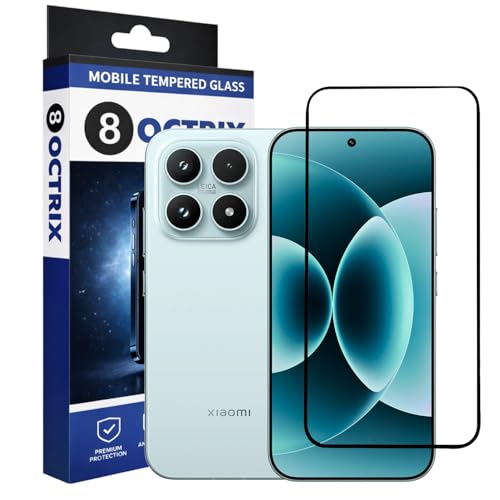 Image of Premium Tempered Glass Screen Protector Compatible for Xiaomi 17 5G with Edge-to-Edge Coverage - Case Friendly, Anti-Scratch & Bubble-Free Installation Kit (Pack Of 1)