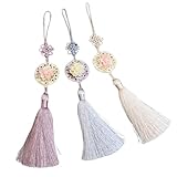 Hanbok Ornaments Tassel Norigae, Hanbok Accessory Kids Hanbok Korean Accessory Korean Gift Tassel Hanbok Norigae Kids (Beige)