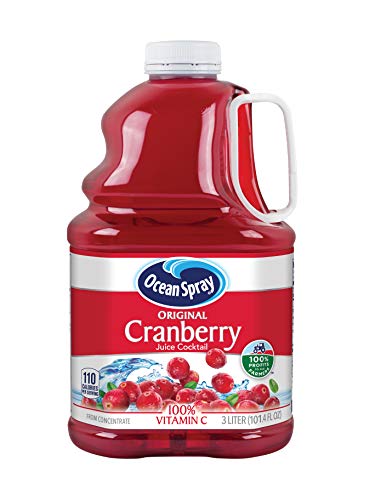 ocean spray sparkling - Ocean Spray Cranberry Juice Cocktail, 3 Liter Bottle