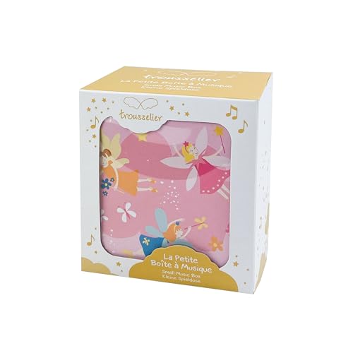 Caja de música bebé princesas Trousselier acabada a mano con interior aterciopelado 5