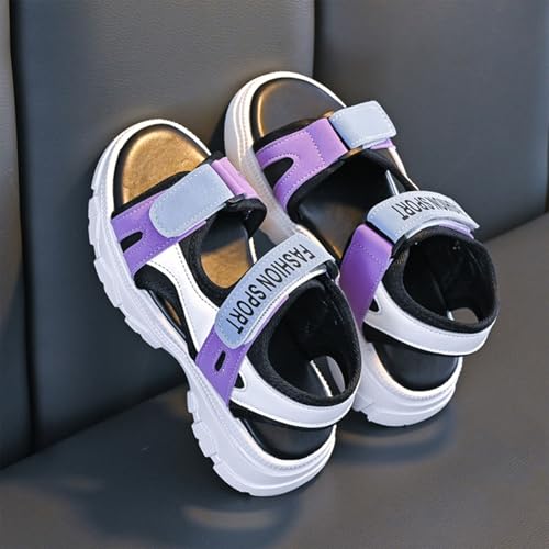 IWIHMIV Boys Slip On Sandals Girl Sport Sandal Kids Lightweight Adjustable Straps Summer Non Slip Water Shoes3