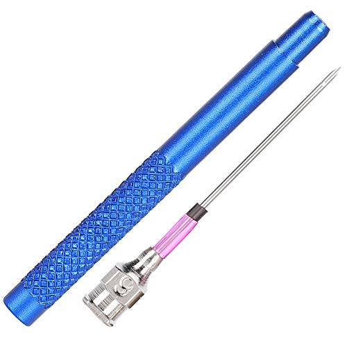 Needle Punch Kit, 7 Steel Pieces Embroidery Stitching Punch Needles Set Knitting Art Needles with Handle - Image 4