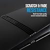 Carcasa de repuesto Glistco Negro Compatible con PS5 Pro - Cubiertas para PS5 Pro Edición con Disco (Negro Mate) 6