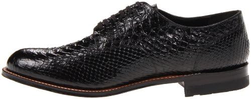 STACY ADAMS mens Madison oxfords shoes, Black Snakeskin - 55, 11 US | Image 6