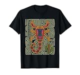 Merchandising Scorpion inspirado en Mola Art of the Kuna Tribe en Panamá. Mercancía de escorpión para los fanáticos del arte de escorpión, folclore de escorpión, etimología de escorpión, obras de arte de escorpión, artista de escorpión y pintura de escorpión.