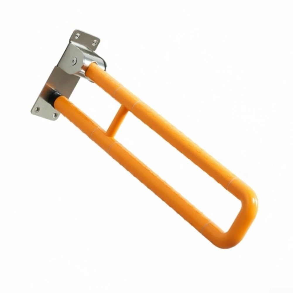 Barra de agarre abatible de acero inoxidable 61 cm Empuñadura moleteada