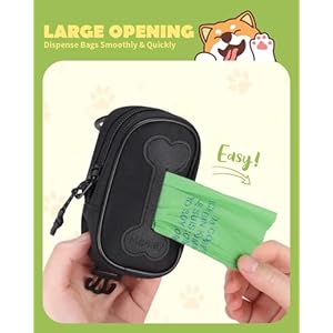 Dog Poop Bag Holder for All Leasheshand Free Doggie Waste Bag Dispenservelcrohookcarabinerdog Poop Bag Dispenser for Leashwide Openingleash Attachment for Dog Walkingpoop Bags Excludedblack  Cucciolini Doodles Dog poop bag holder for all leasheshand free doggie waste bag dispenser velcrohookcarabinerdog poop bag dispenser for leashwide openingleash attachment for dog walkingpoop bags excludedblack   cucciolini doodles