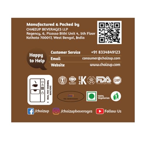 Image of Chaizup Premium 1 Min Instant Coffee Premix - 1kg Can | Regular Coffee Flavours | Approx. 72 Servings | 1kg