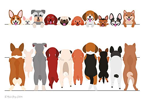 Affiche en métal What is you looking at Dog A4 pour exprimer votre passion