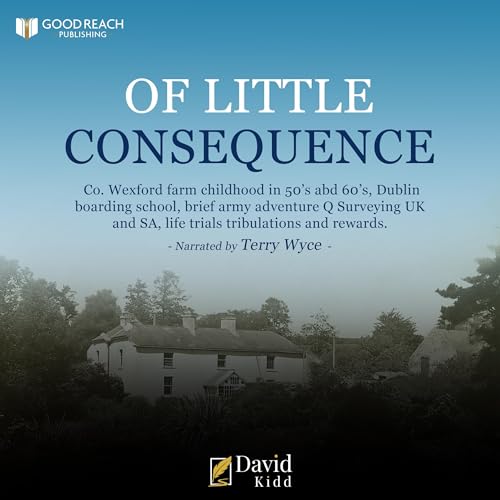 Diseño de la portada del título Of Little Consequence