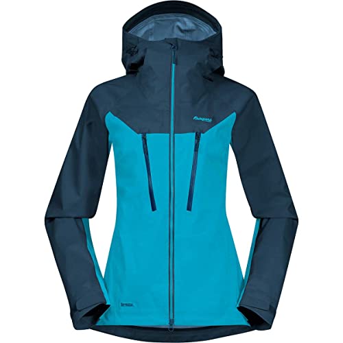 Bergans Cecilie 3L Jacke Damen petrol/blau