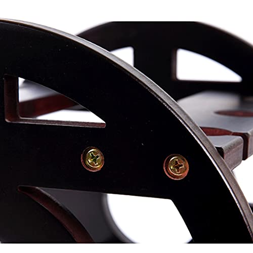 Soporte para botellas de vino de madera maciza estilo europeo miniatura 7