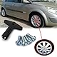 Diebstahlsichere Radmuttern mit Sicherheitschlüssel - Kompatibel mit Renault Clio, Espace, Kangoo, Megane & Opel - Ersatzteilnummer 7700422600