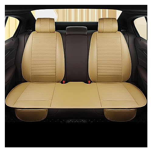 Coussin intérieur haut de gamme en cuir PU beige universel