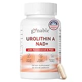 Gynable Patented Urolithin A Supplement with NAD+ | Trans-Resveratrol & PQQ| 4-IN-1 Complex Cellular Energy & Muscle Strength,Longevity Supplement for Sleep and Healthy Aging - Made & Tested in USA