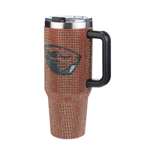 Image of The Memory Company Officially Licensed 40oz TC Bling Game Day Tumbler with Vintage Logo, Oregon State University