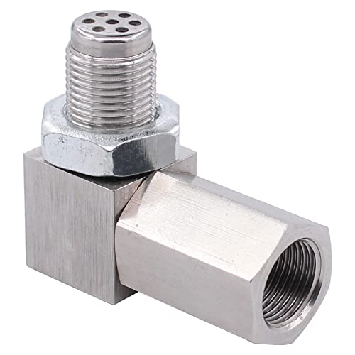 KIMISS Extension Capteur Oxygène M18x1.5 - Adaptateur Entretoise Acier Inoxydable Universel Voiture