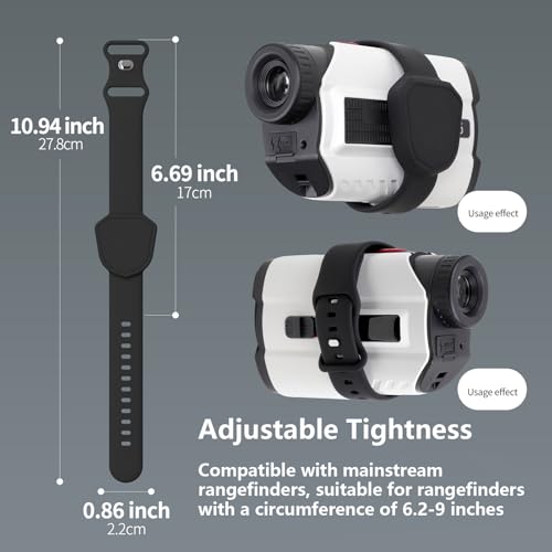 Range Finder - Correa magnética con sensor de distancia, 1 paquete de envoltura telemétrica para navegación de campos de golf, cierre ligero con imanes industriales, accesorios deportivos, cinturón de - imagen 2