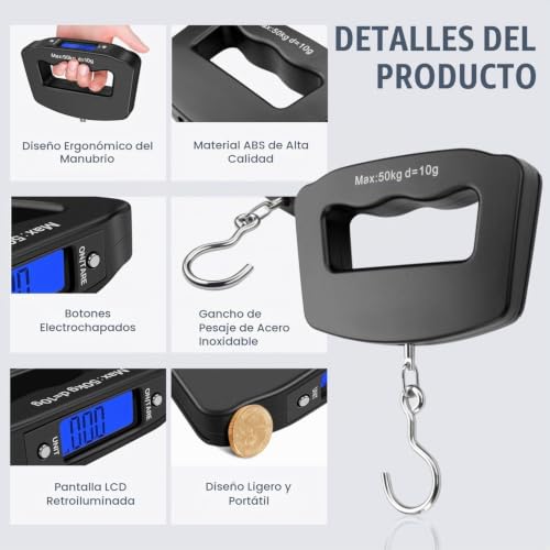 Balanza digital de equipaje 4 Imagen adicional