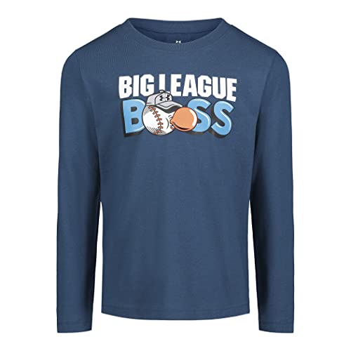 Under Armour Boys' Long Sleeve Shirt, Crewneck, Lightweight and Breathable