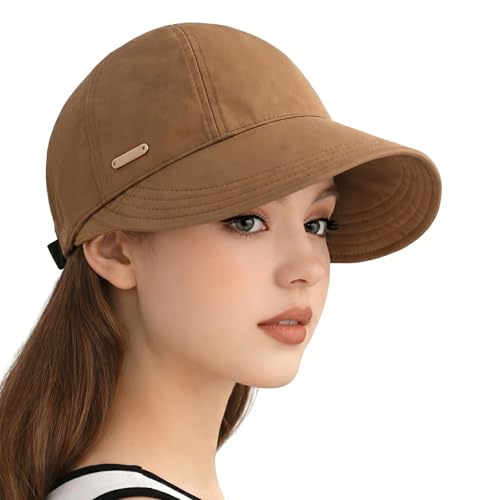 Image of HSR Women Wide Brim Sun Hat | Versatile Casual Sunshade Bucket Hat for Women | UV Protection Summer Cap