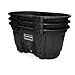 Rubbermaid Commercial Products Stock Tank 100-Gallons Structural Foam Heavy Duty Container for Livestock/Animal/Cattle Feed & Water Outdoor Homemade Pool/Hot Tub/Bathtub & Pet Cleaning/Dog Wash