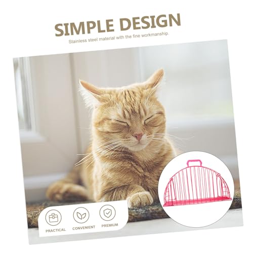 BESPORTBLE Gaiola De Banho Para Animais De Estimação Acessório Para Gatos Gaiola De Banho Para Gatos