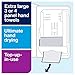 Tork Xpress Multifold Hand Towel Dispenser Black H2, One-at-a-Time Dispensing, Elevation Range, 553028