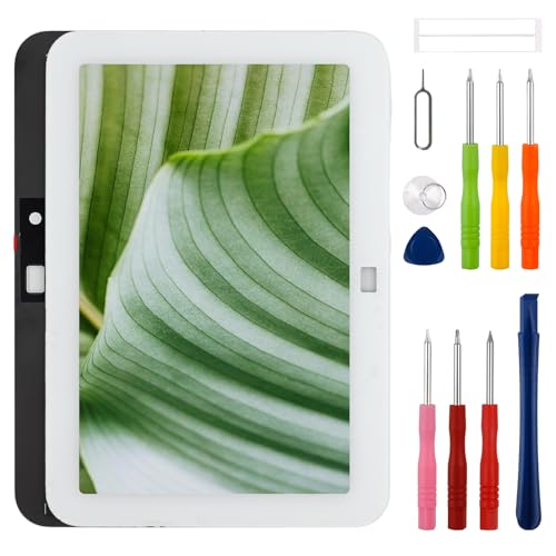 Image of 8.8'' New LCD Display Compatible with Echo Show 8 (3rd Gen) 2023 R85SD6 Touch Screen Digitizer Assembly Replacement with Upgraded Repair Tools Kit-White