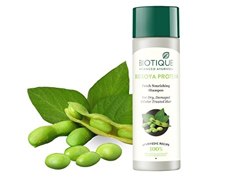 Image of Biotique Bio Soya Protein Fresh Nourishing Shampoo, 190ml And Biotique Bio Watercress Fresh Nourishing Conditioner, 120ml