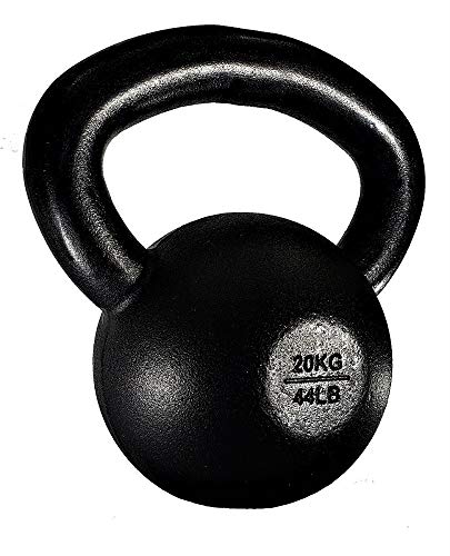 Kettlebell 20 Kg (1 Unidade) - Preto