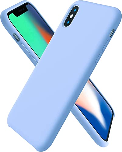 Nik case Back Cover for iPhone Xs/X (5.8") (Soft|Silicone|Light Blue) (B07RY431FW) Amazon Price History, Amazon Price Tracker