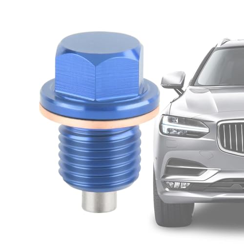 Tapón magnético de drenaje de aceite, conector de drenaje de aceite, accesorio para coche, aleación de aluminio, repuesto de tuerca de rosca, práctico y multifuncional