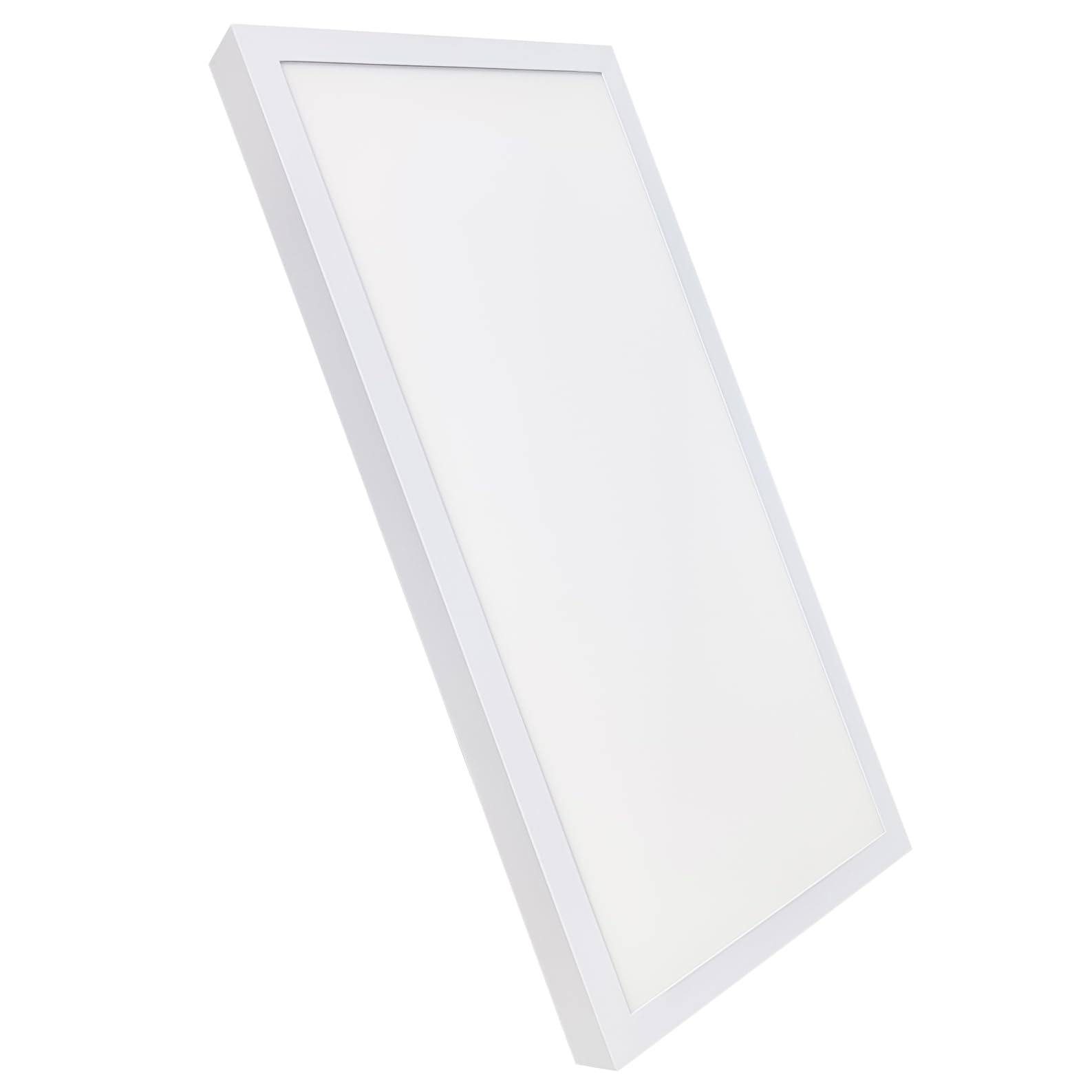 LED ATOMANT Plafon Superficie Panel LED 60x30cm 36W, CCT (Selector de Color Blanco Calido, Neutro y Frio), 4000 Lumenes, Driver incluido