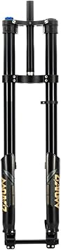 26/27.5/29" Mountain Bike Inverted Front Fork 200mm Travel Disc Brake Tires 15x110mm Through Axle Double Shoulder XC/DH/e-MTB Downhill
