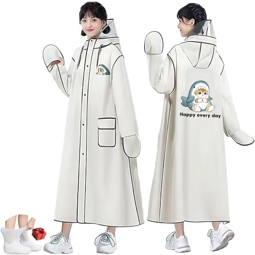 Opiniones de Donde Comprar Impermeables que puedes comprar esta semana. 42 Impermeable para Lluvia,Impermeable para Lluvia Motociclista de Reutilizable,Kit de Poncho para Lluvia de Adultos con Botas para Lluvia,Uso Diario (MX/US, Alfa, XX-Grande, Regular,...