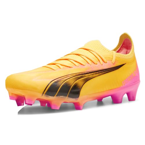 PUMA Womens Ultra Ultimate Firm GroundArtificial Ground Soccer Cleats Cleated, Firm Ground - Yellow - Size 9.5 M2