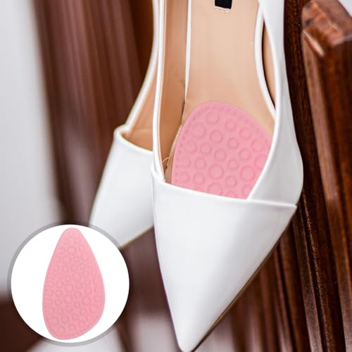 4 pares de plantillas para tacones altos color rosa miniatura 6