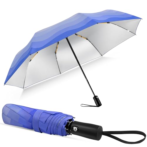 Parapluie pour sac à dos Lejorain bleu - Idéal pour le vélotaf et les trajets